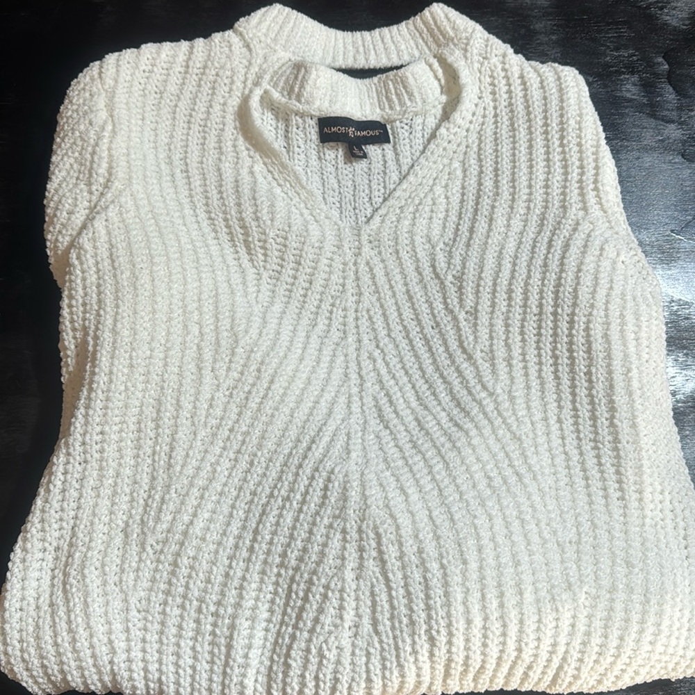 White sweater